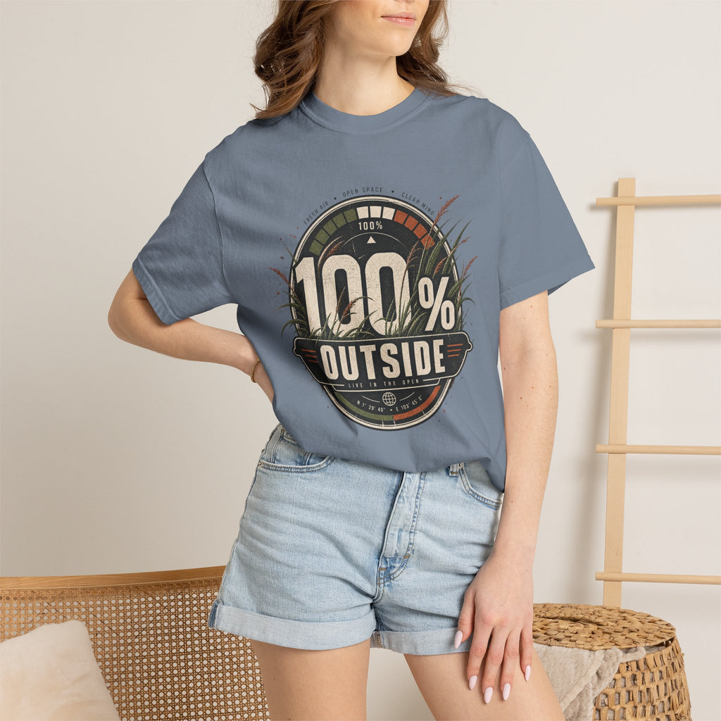 100% Outside | Heavyweight Graphic T-Shirt