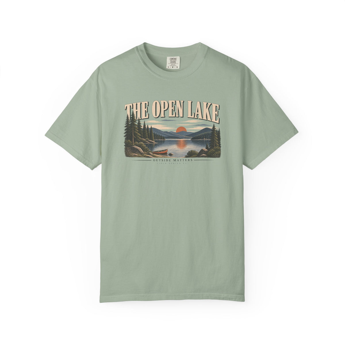 The Open Lake | Heavyweight Graphic T-Shirt