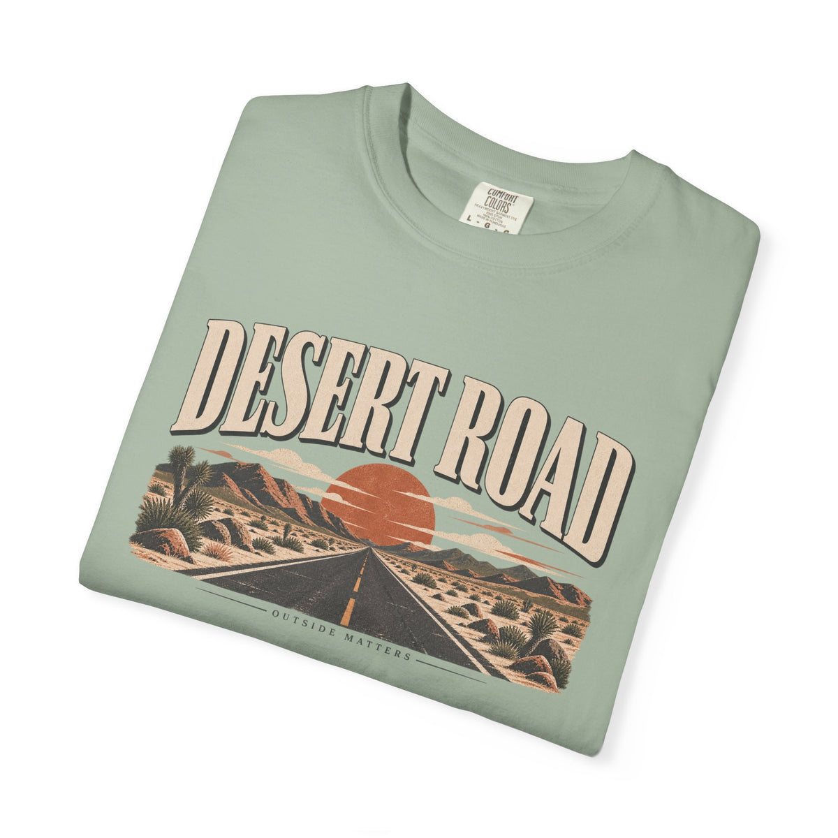 Desert Road | Heavyweight Graphic T-Shirt