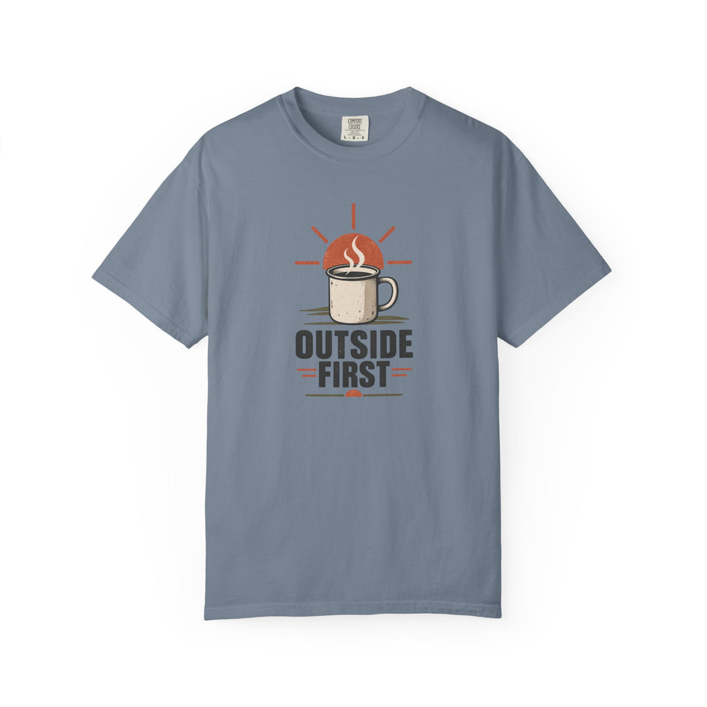 Outside First | Heavyweight Graphic T-Shirt