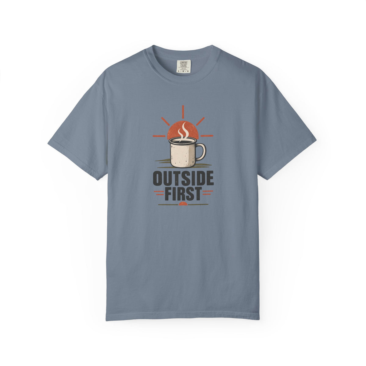 Outside First | Heavyweight Graphic T-Shirt