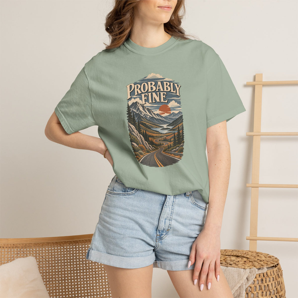 Probably Fine | Heavyweight Graphic T-Shirt