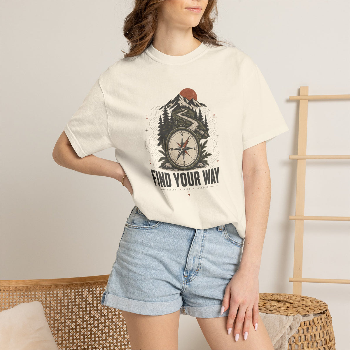 Find Your Way | Heavyweight Graphic T-Shirt