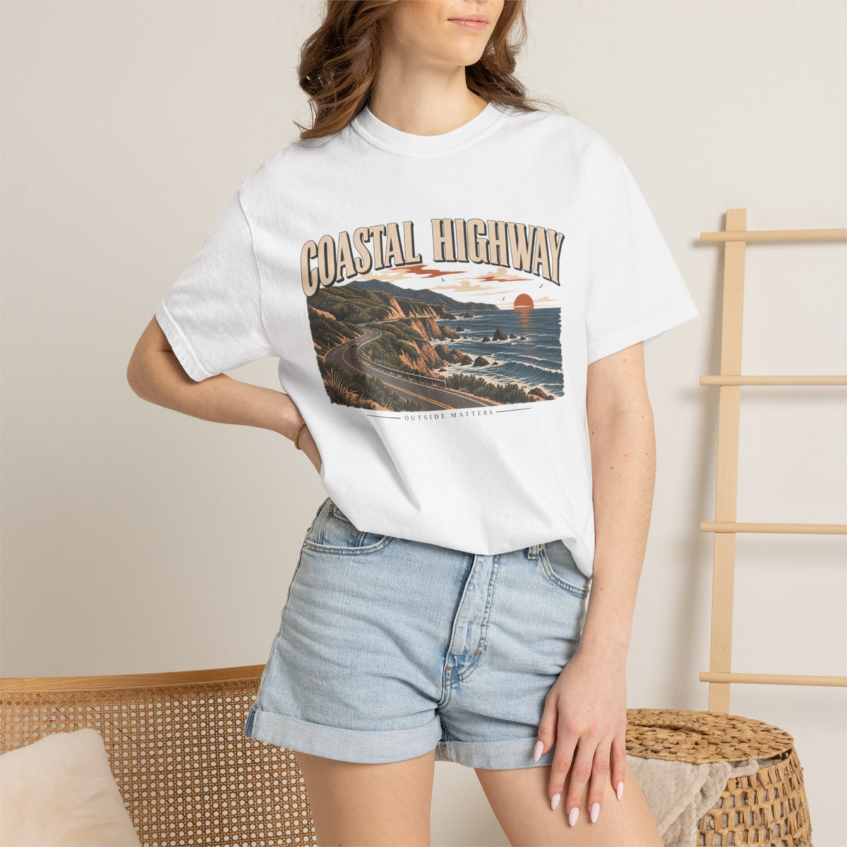 Coastal Highway | Heavyweight Graphic T-Shirt