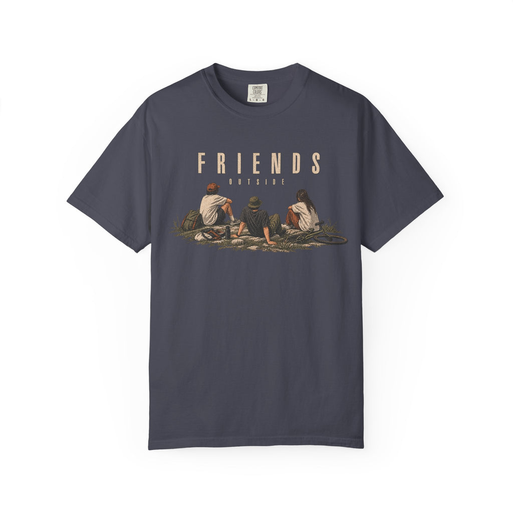 Friends Outside | Heavyweight Graphic T-Shirt