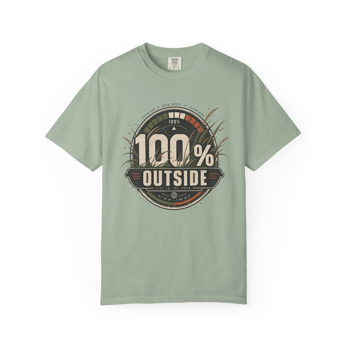 100% Outside | Heavyweight Graphic T-Shirt