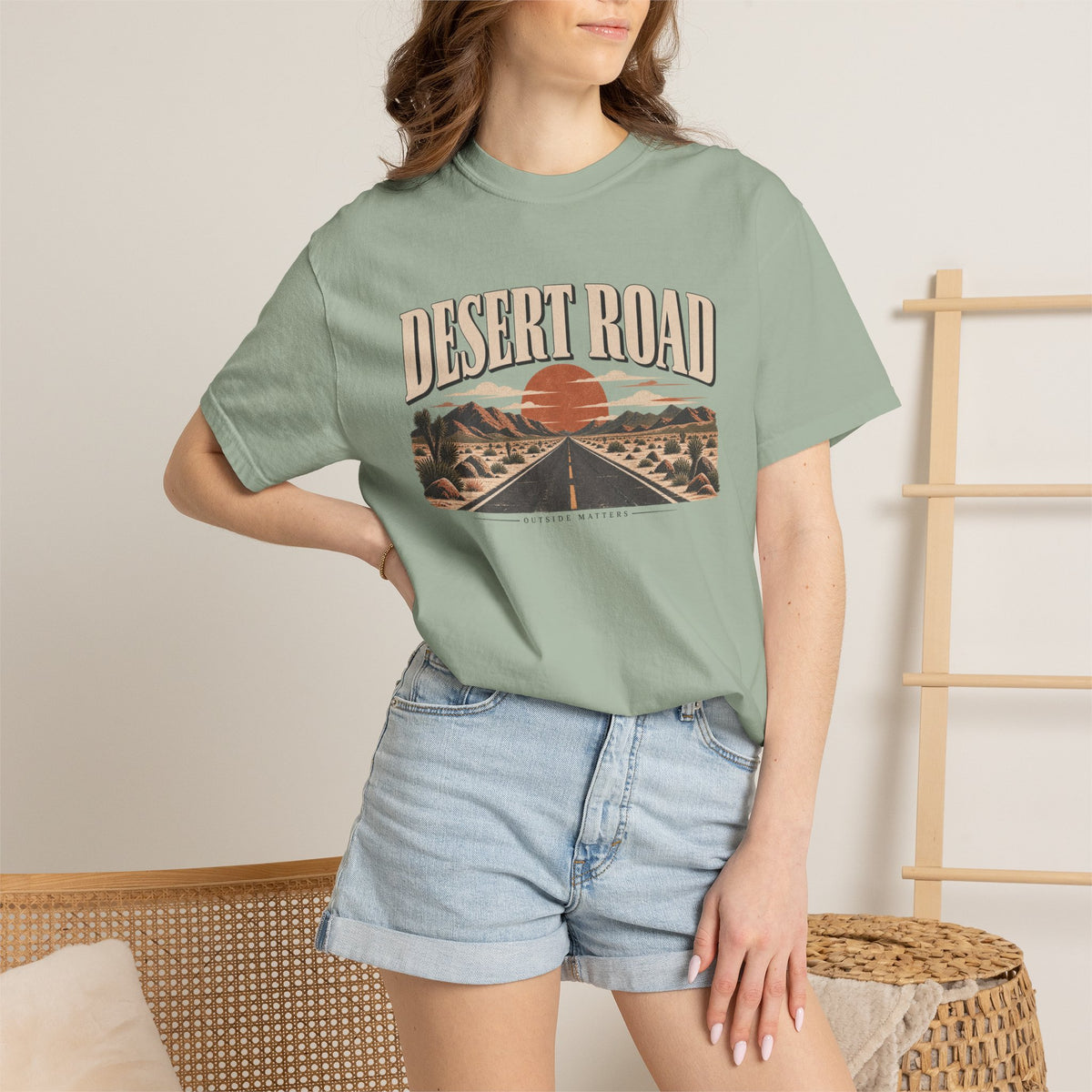 Desert Road | Heavyweight Graphic T-Shirt