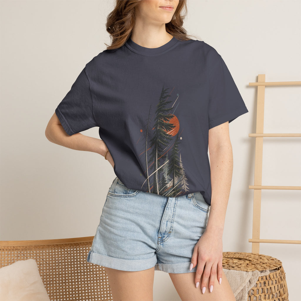 Forest Sun | Heavyweight Graphic T-Shirt