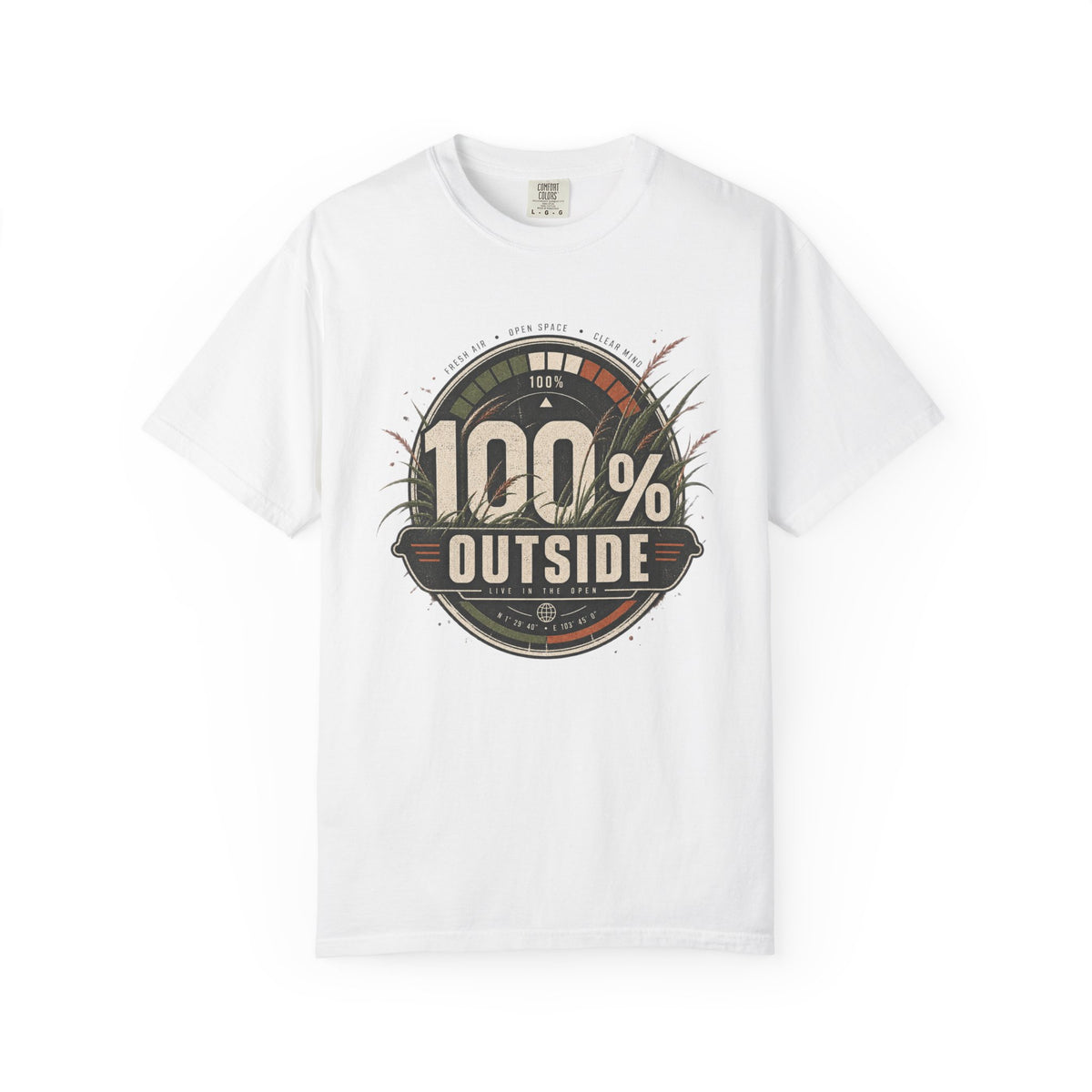 100% Outside | Heavyweight Graphic T-Shirt