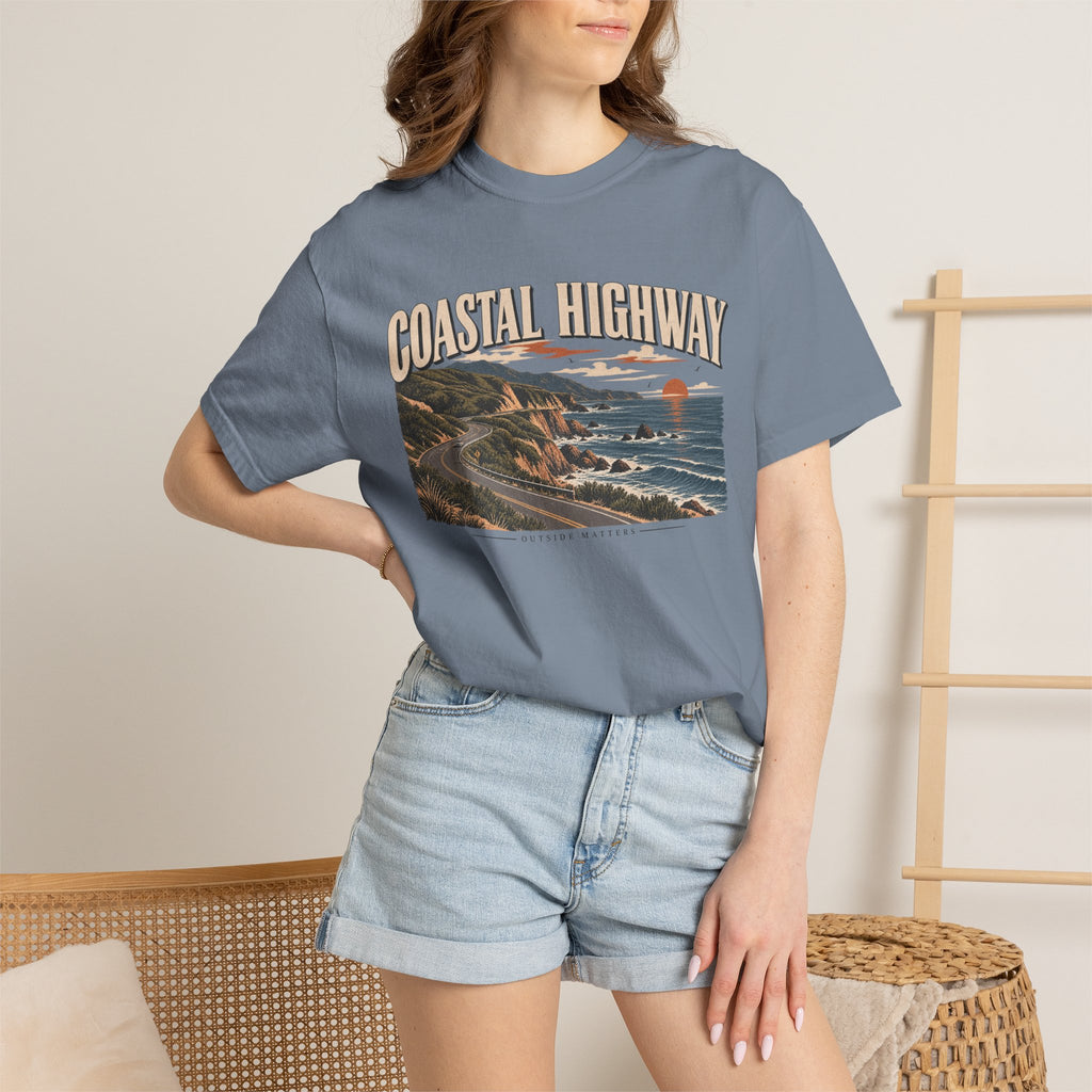 Coastal Highway | Heavyweight Graphic T-Shirt
