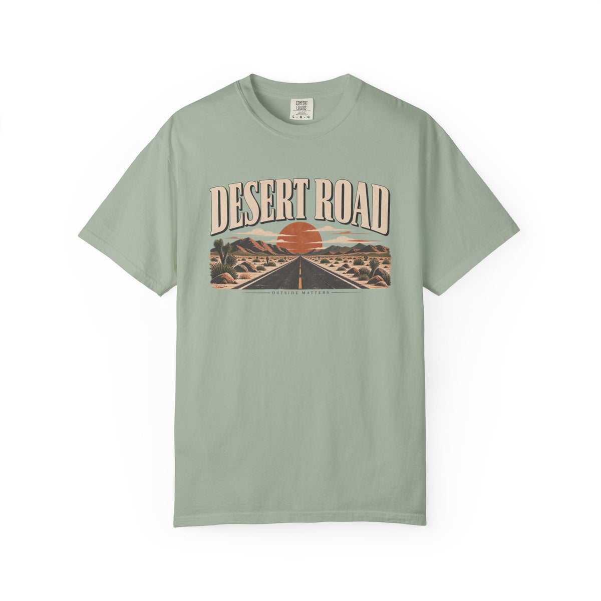 Desert Road | Heavyweight Graphic T-Shirt