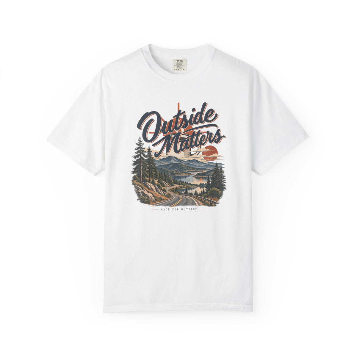 Outside Matters | Heavyweight Graphic T-Shirt