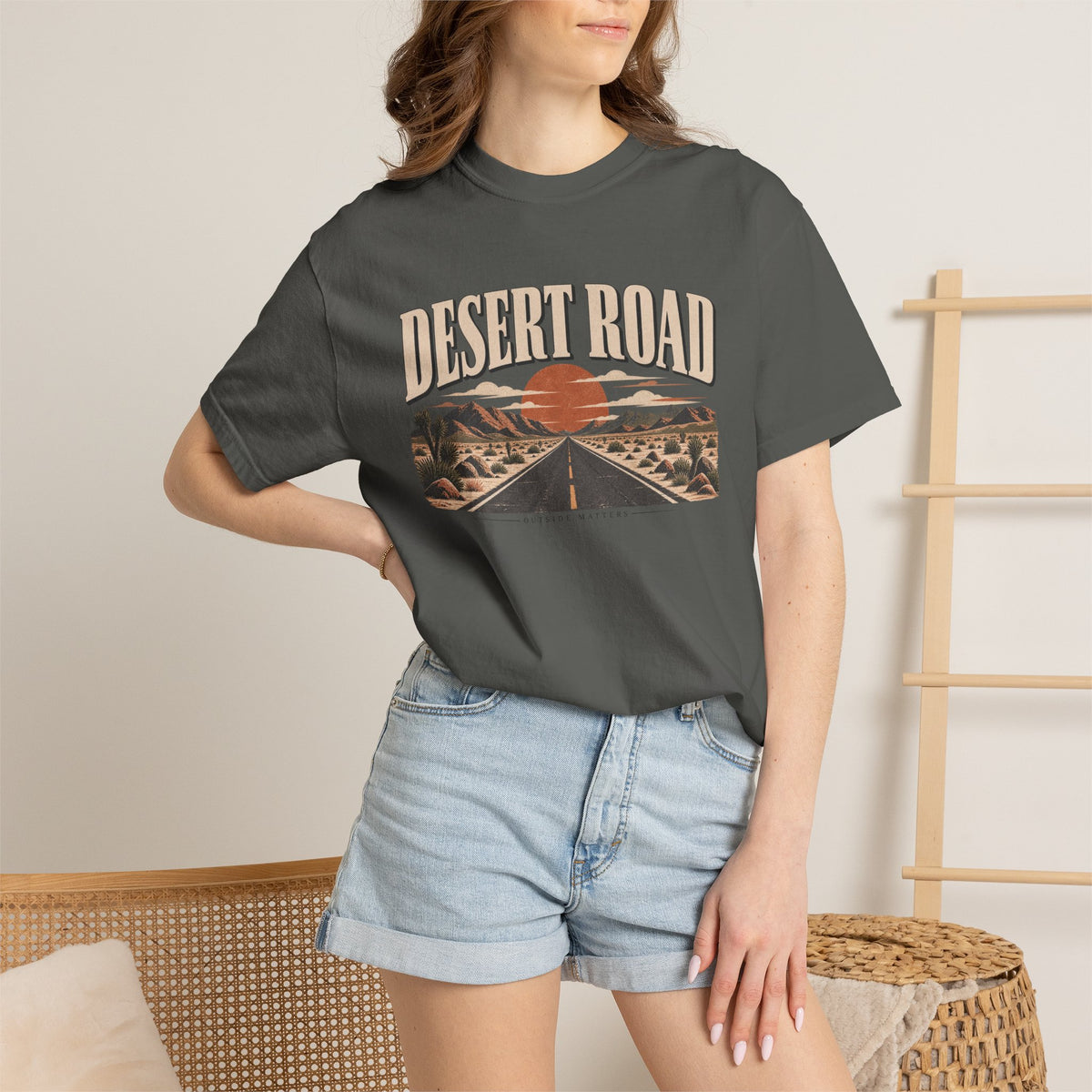 Desert Road | Heavyweight Graphic T-Shirt