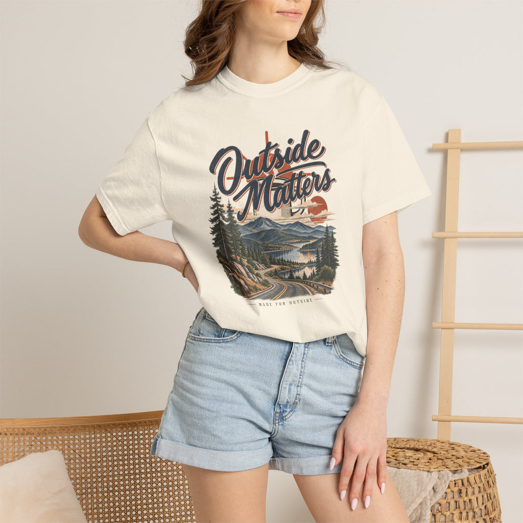 Outside Matters | Heavyweight Graphic T-Shirt
