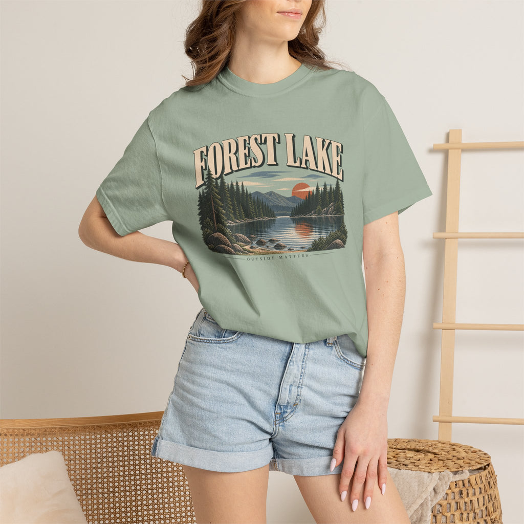Forest Lake | Heavyweight Graphic T-Shirt