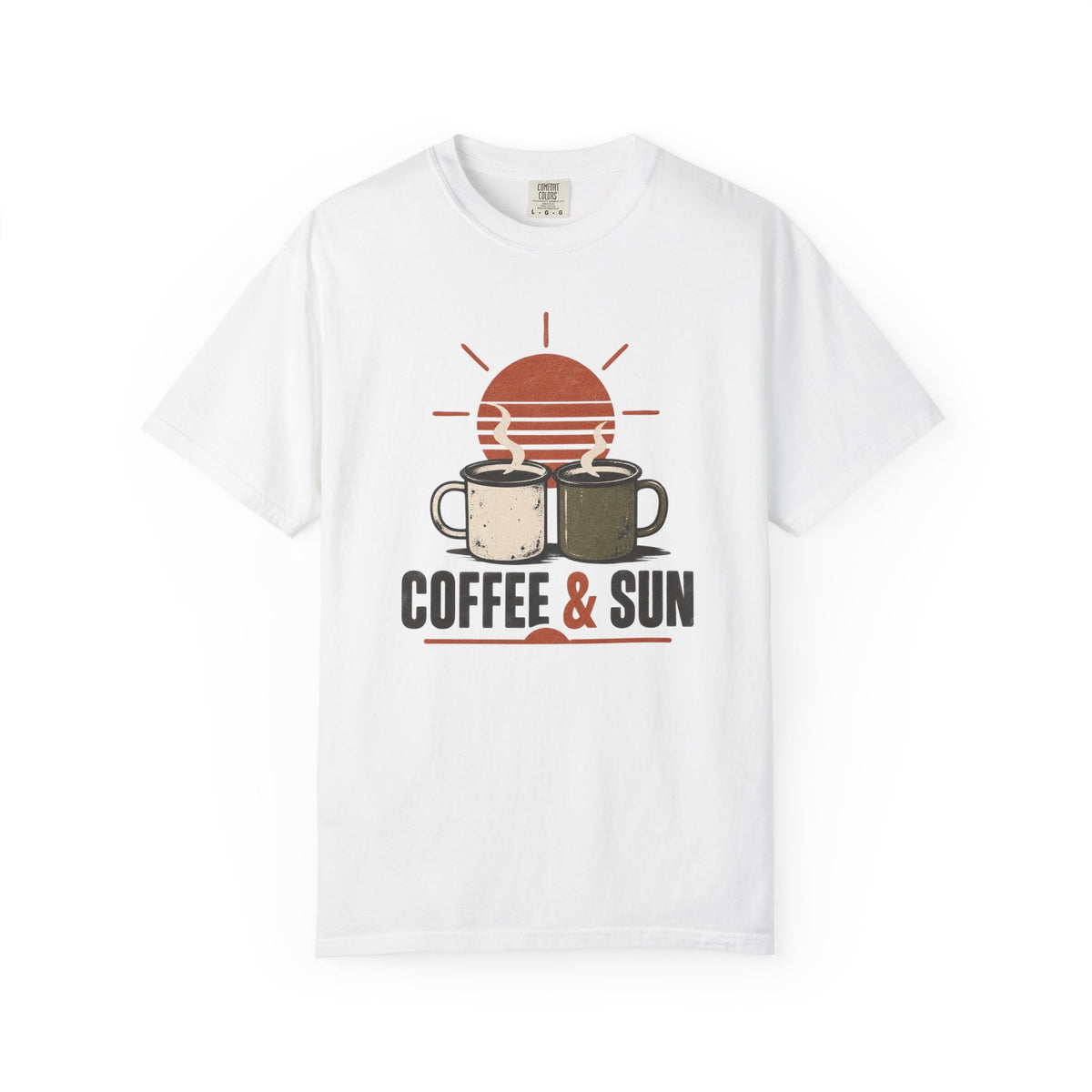 Coffee & Sun | Heavyweight Graphic T-Shirt