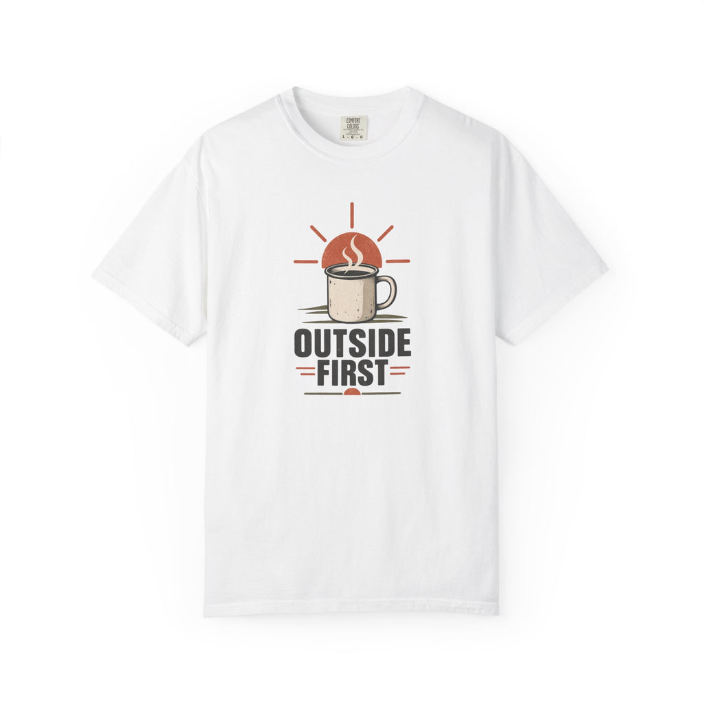 Outside First | Heavyweight Graphic T-Shirt