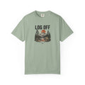 Log Off | Heavyweight Graphic T-Shirt