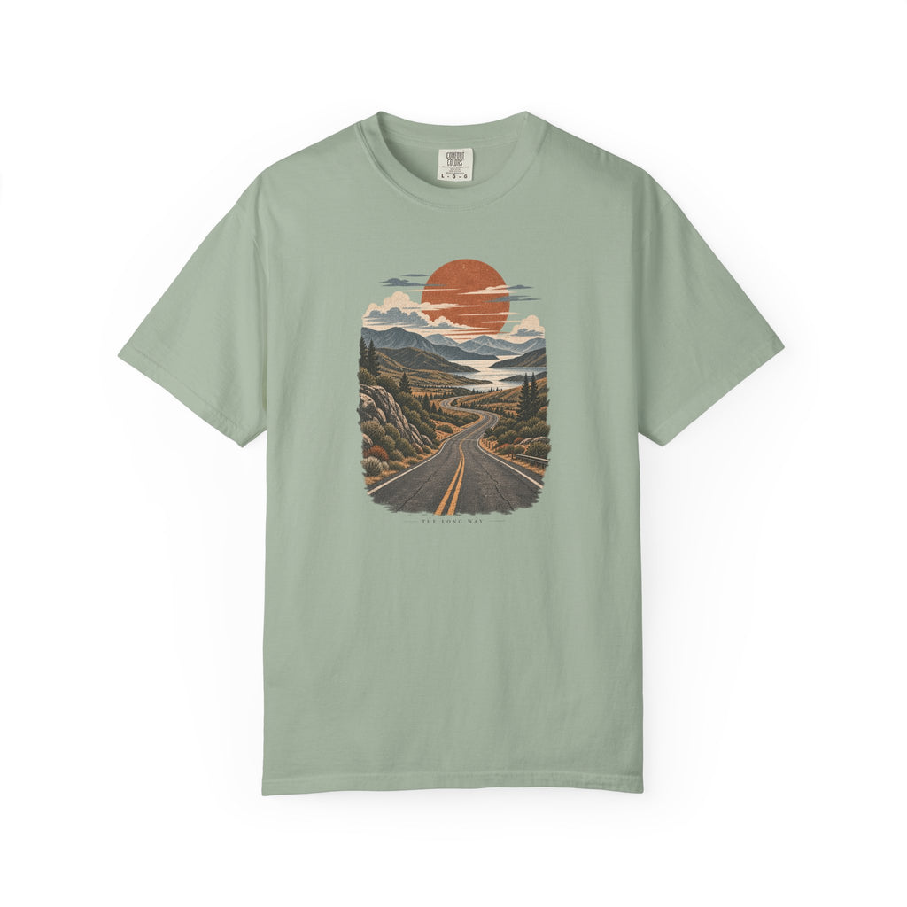 The Long Way | Heavyweight Graphic T-Shirt