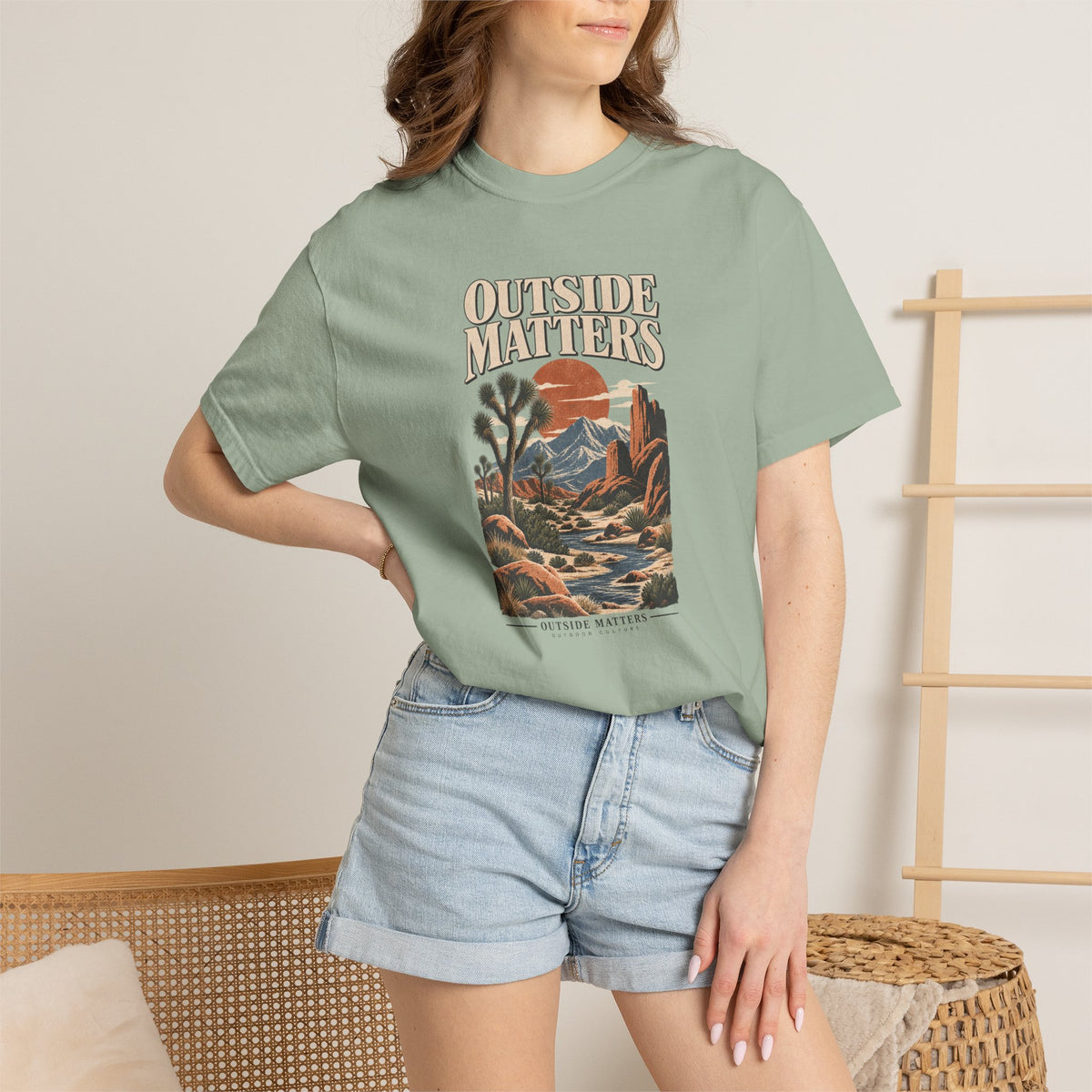 Outside Matters | Heavyweight Graphic T-Shirt