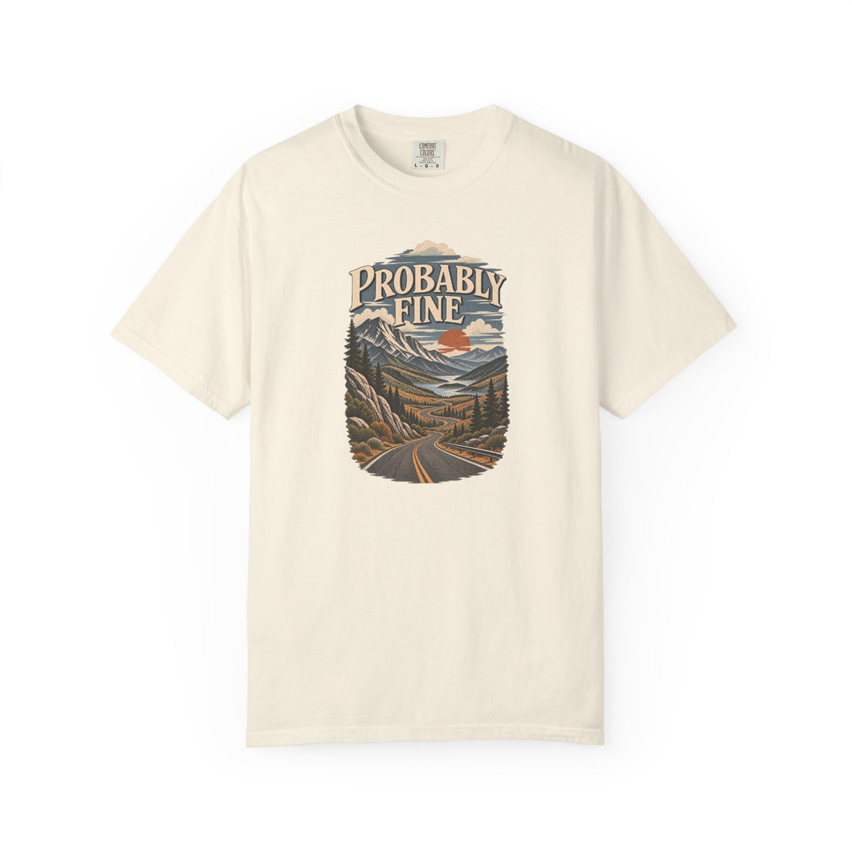 Probably Fine | Heavyweight Graphic T-Shirt