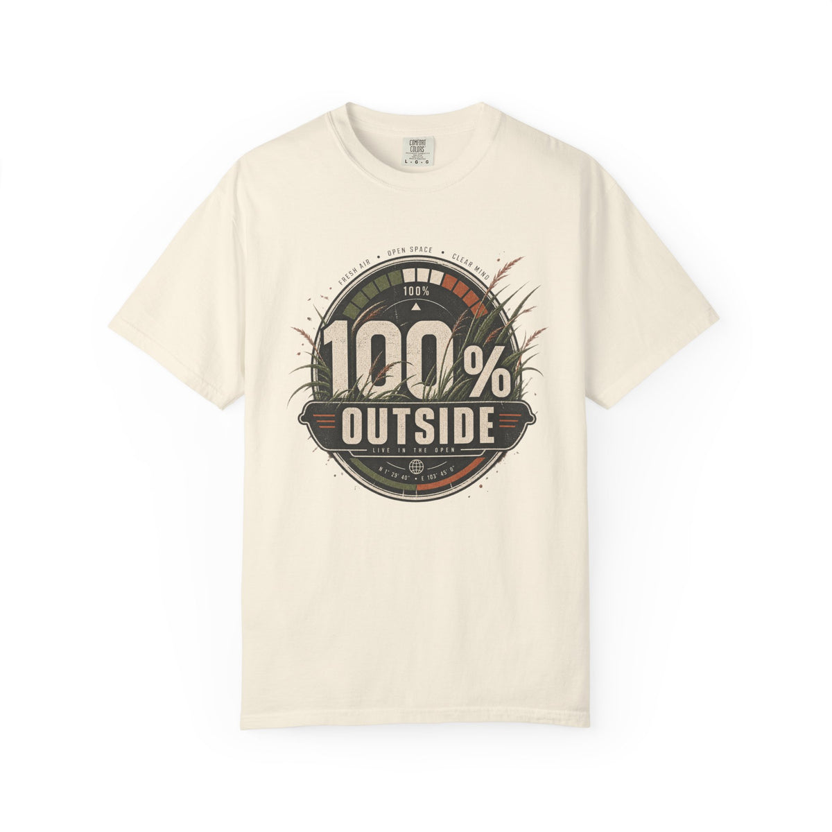 100% Outside | Heavyweight Graphic T-Shirt