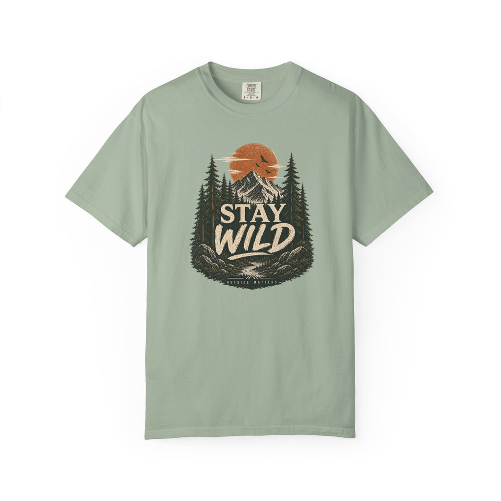 Stay Wild | Heavyweight Graphic T-Shirt