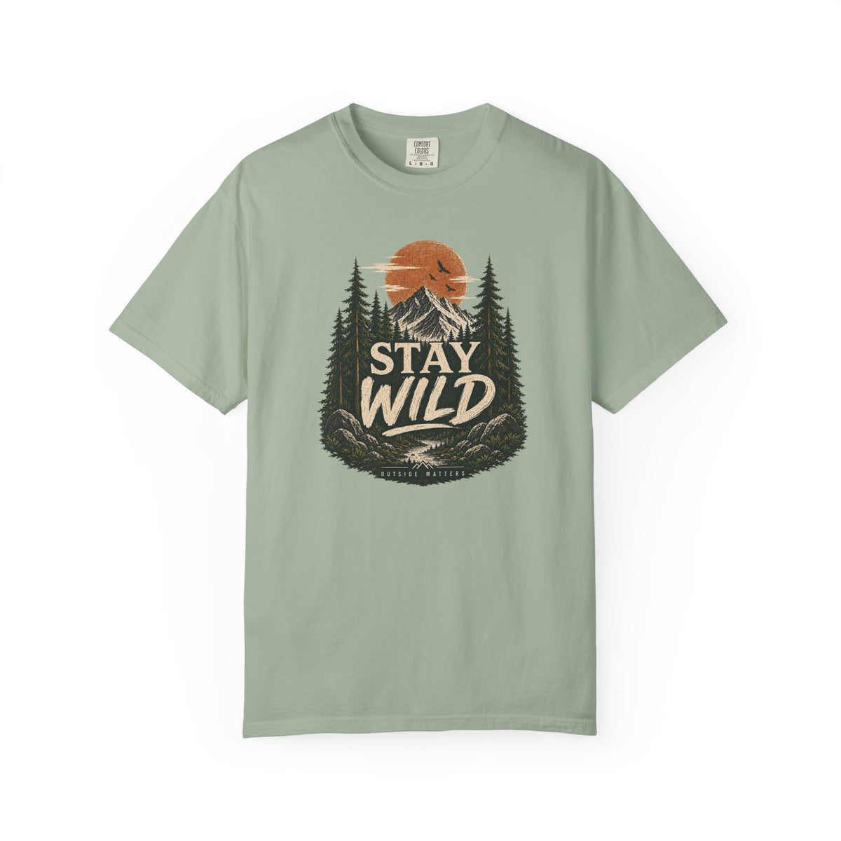 Stay Wild | Heavyweight Graphic T-Shirt