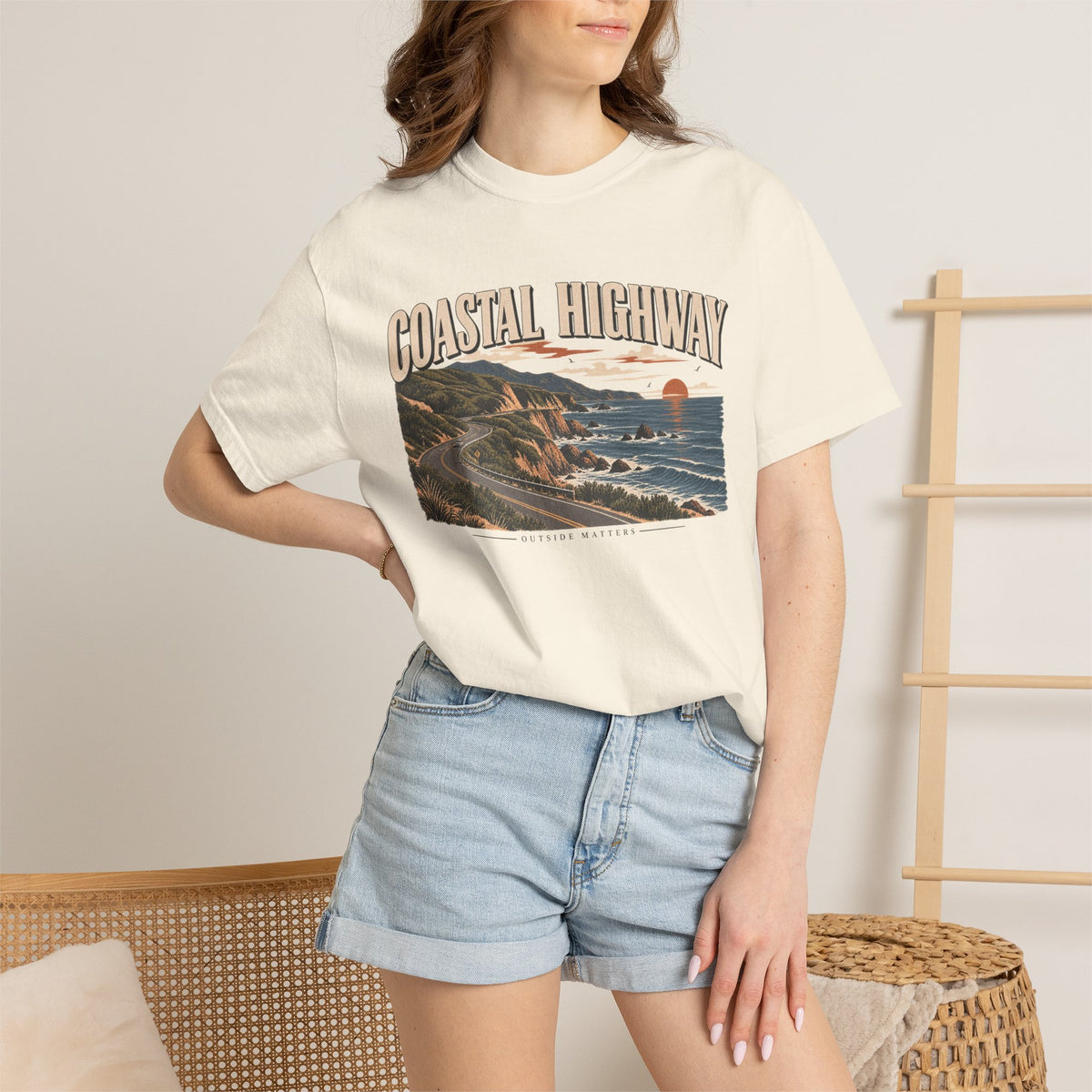 Coastal Highway | Heavyweight Graphic T-Shirt