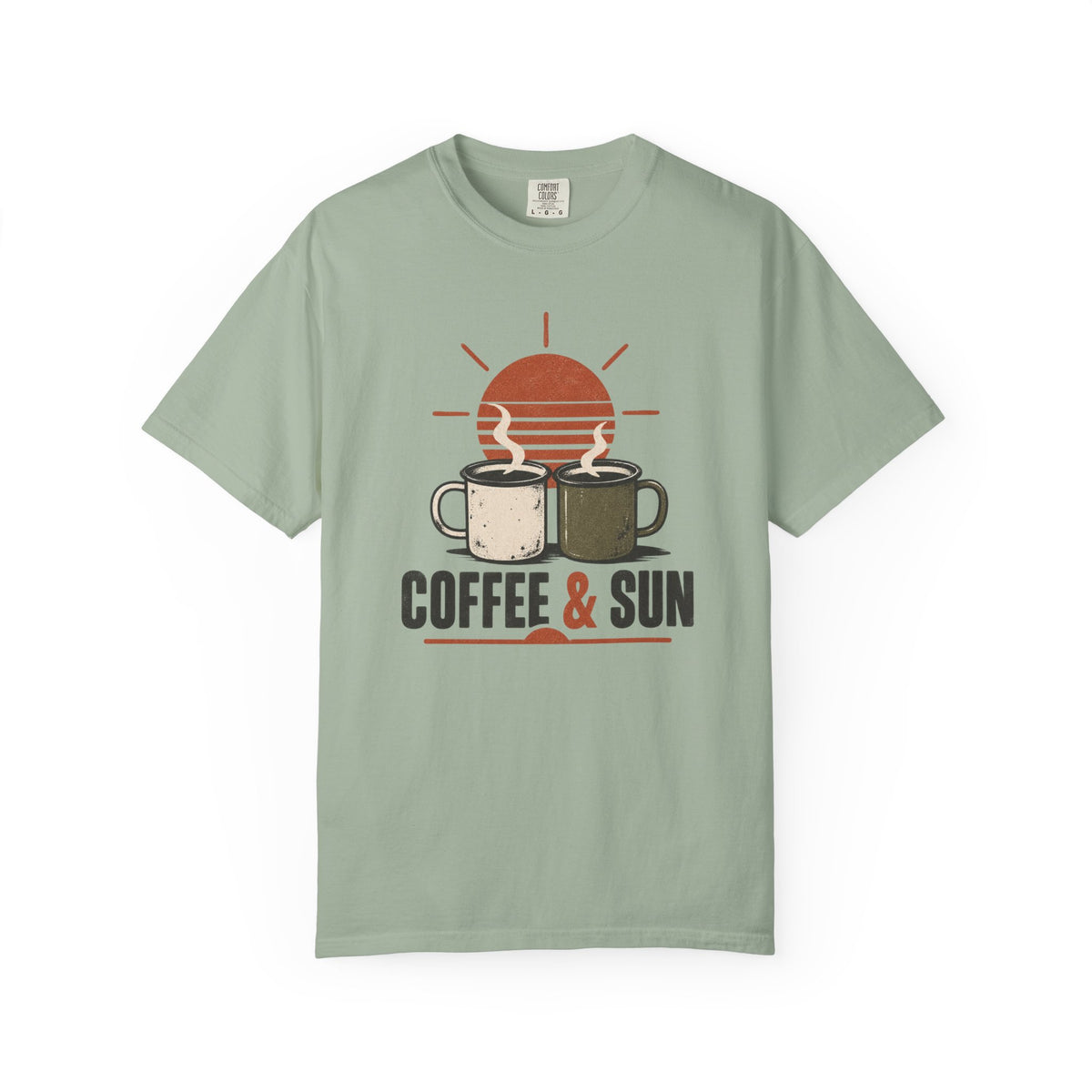 Coffee & Sun | Heavyweight Graphic T-Shirt