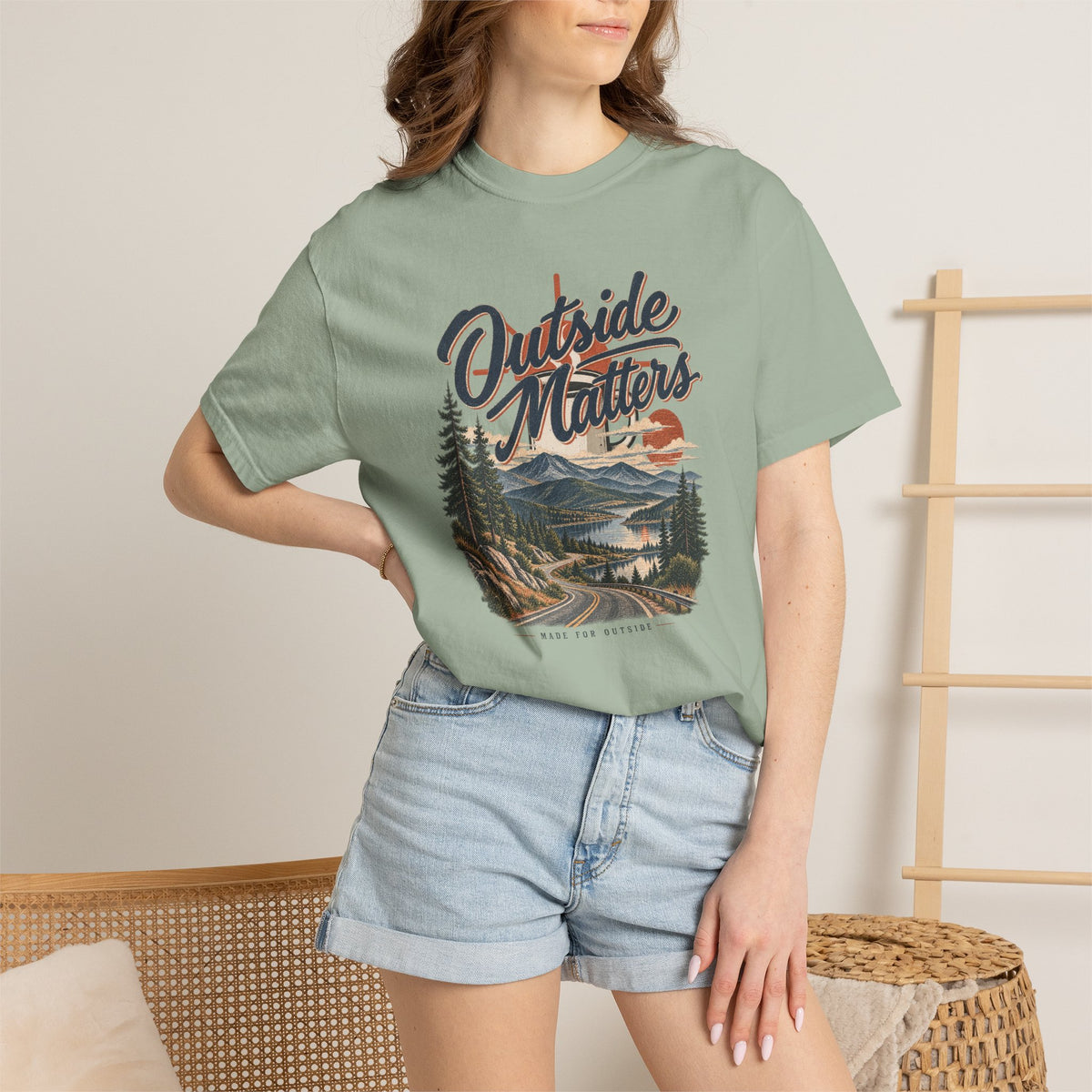 Outside Matters | Heavyweight Graphic T-Shirt