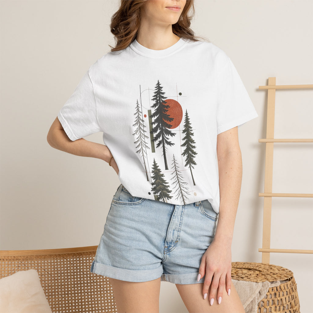 Sunset Pines | Heavyweight Graphic T-Shirt