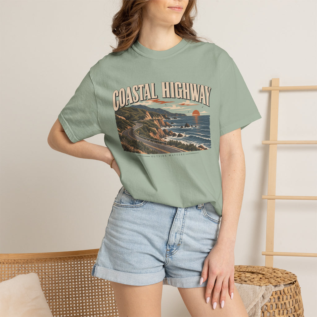 Coastal Highway | Heavyweight Graphic T-Shirt