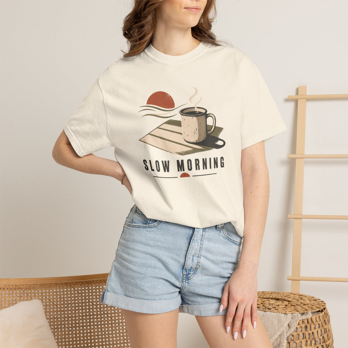 Slow Morning | Heavyweight Graphic T-Shirt
