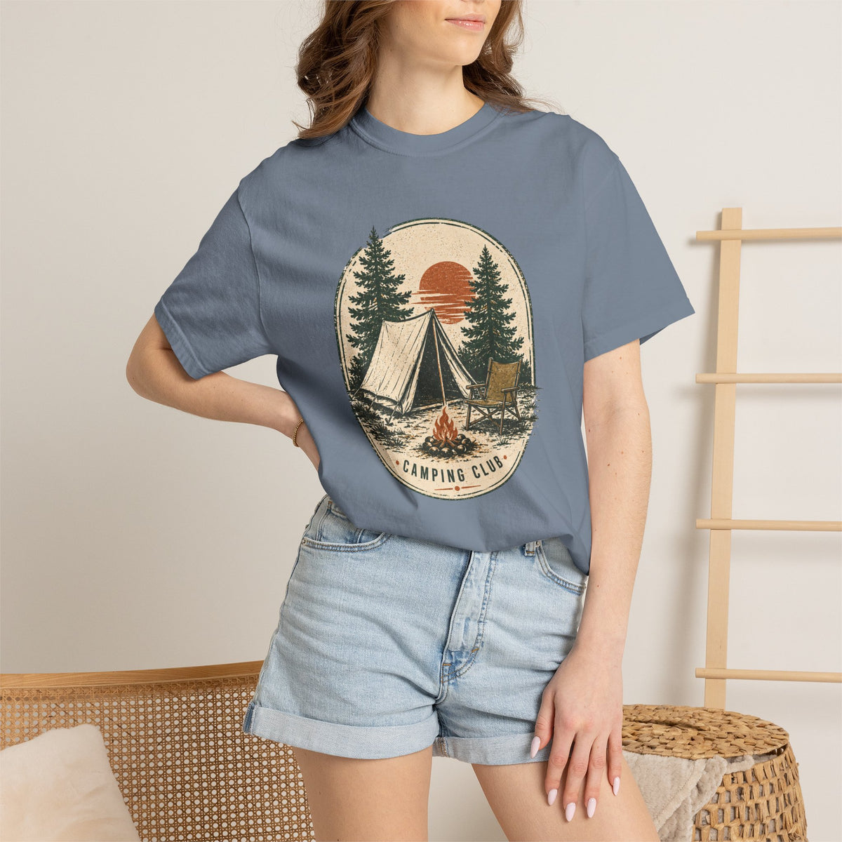 Camping Club | Heavyweight Graphic T-Shirt