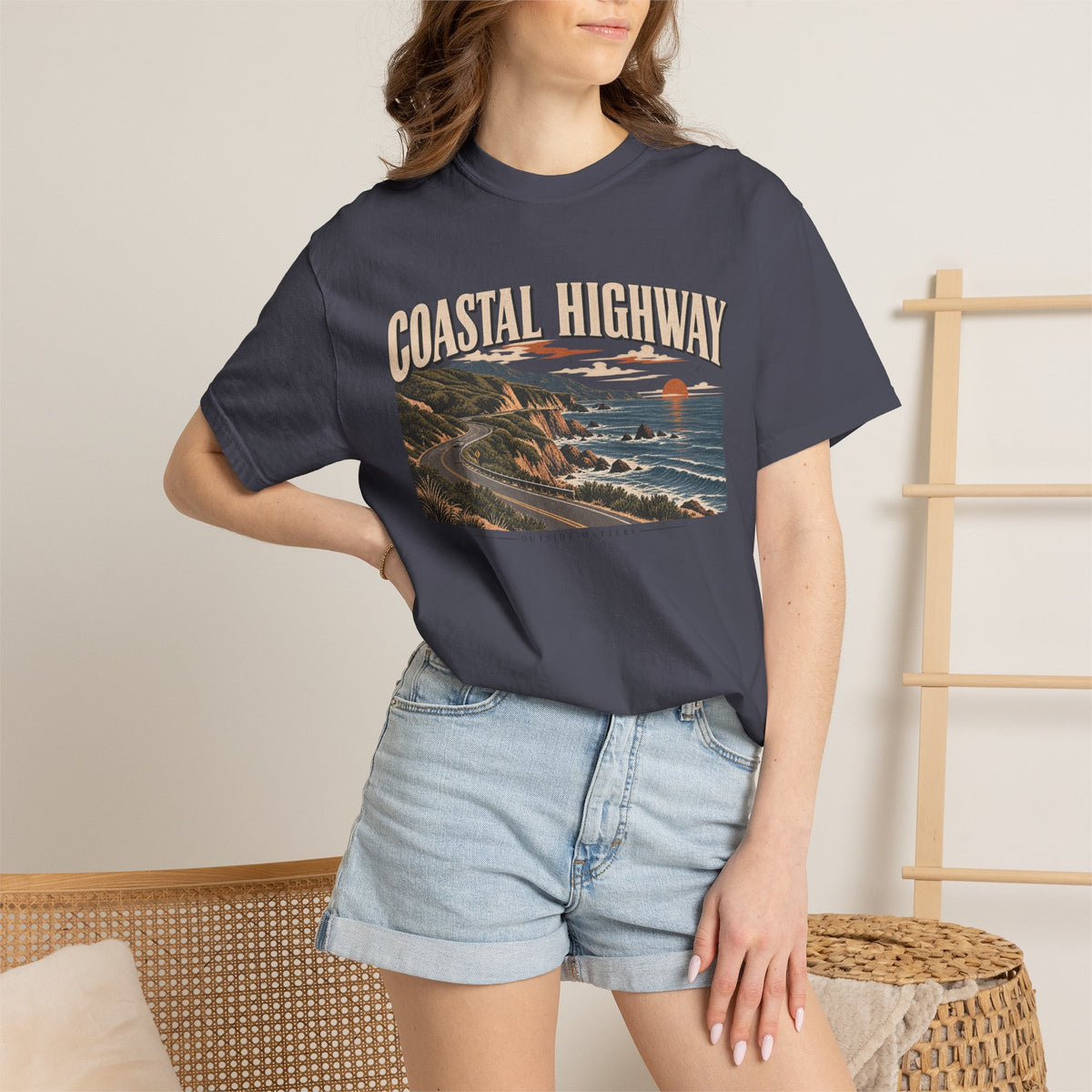 Coastal Highway | Heavyweight Graphic T-Shirt