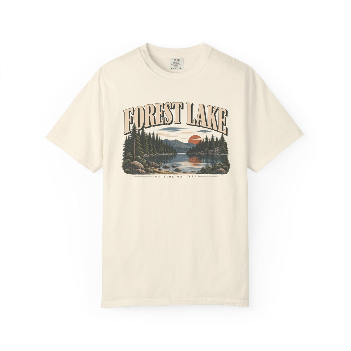 Forest Lake | Heavyweight Graphic T-Shirt