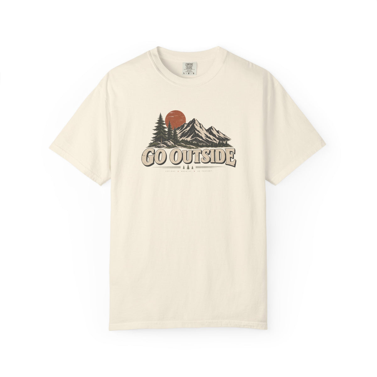 Go Outside | Heavyweight Graphic T-Shirt
