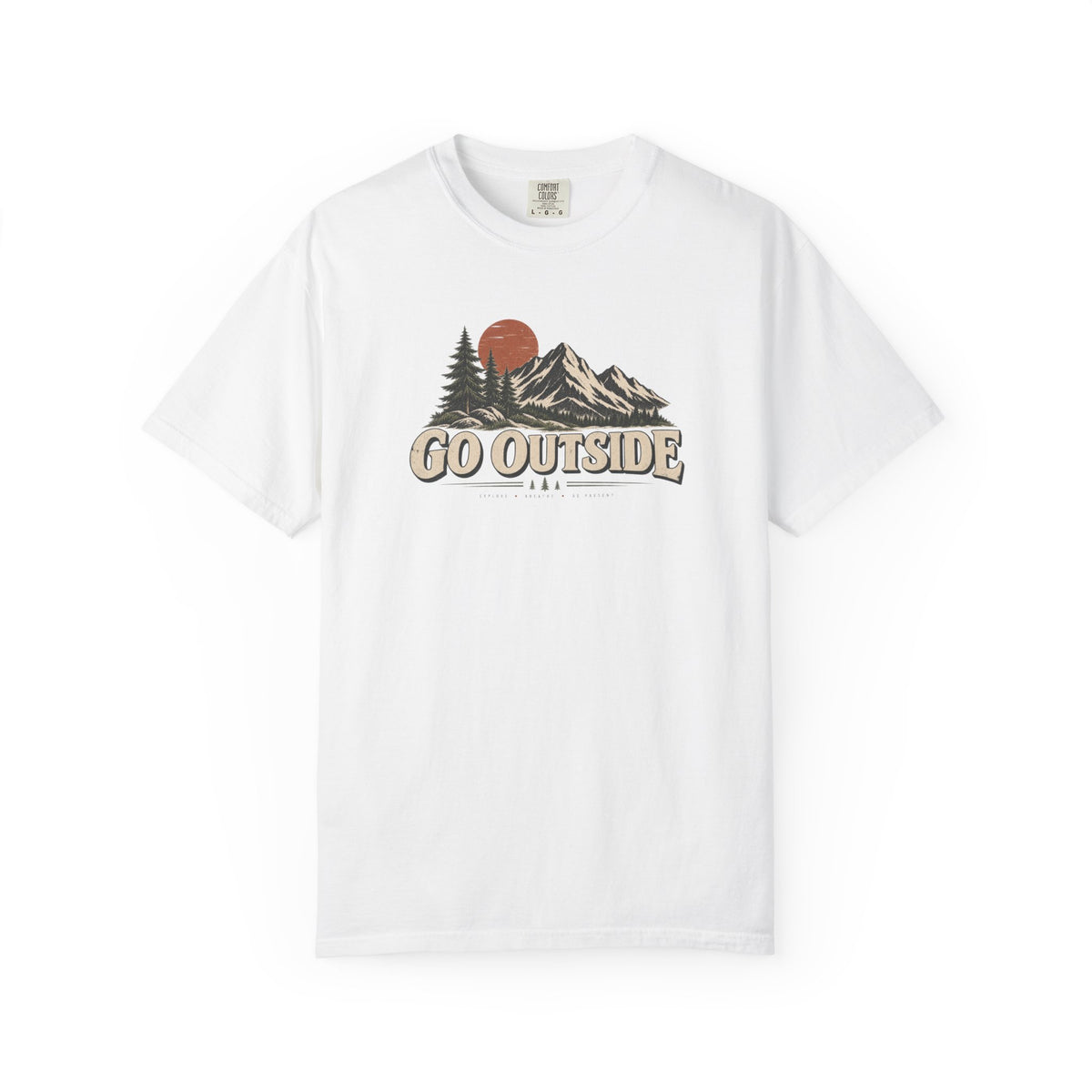 Go Outside | Heavyweight Graphic T-Shirt