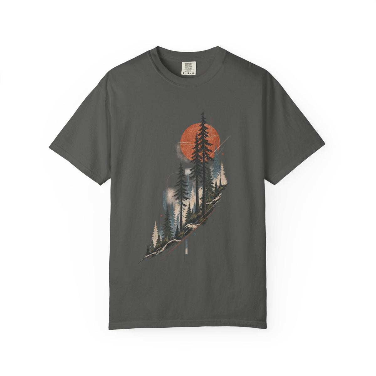 Forest Abstract | Heavyweight Graphic T-Shirt