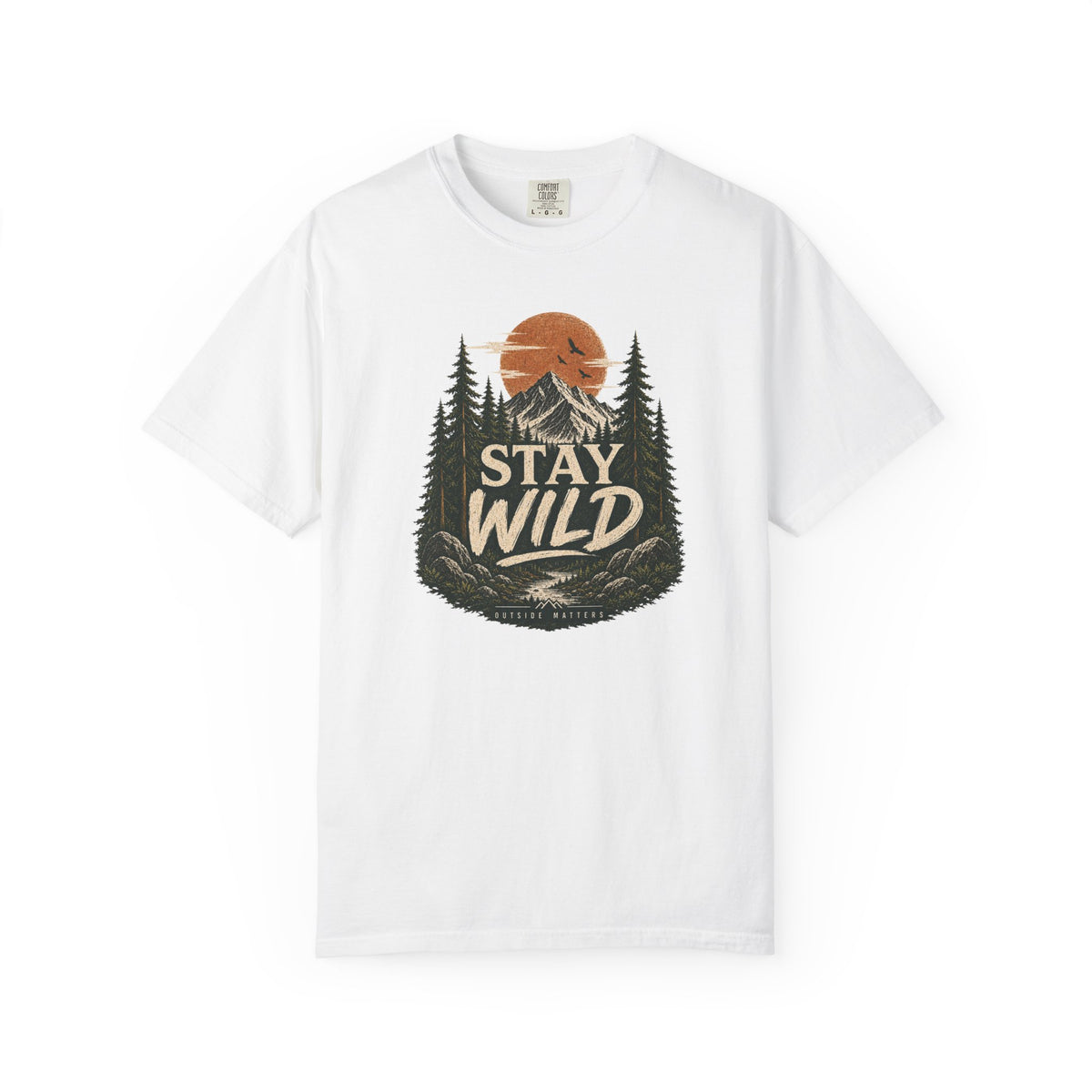 Stay Wild | Heavyweight Graphic T-Shirt