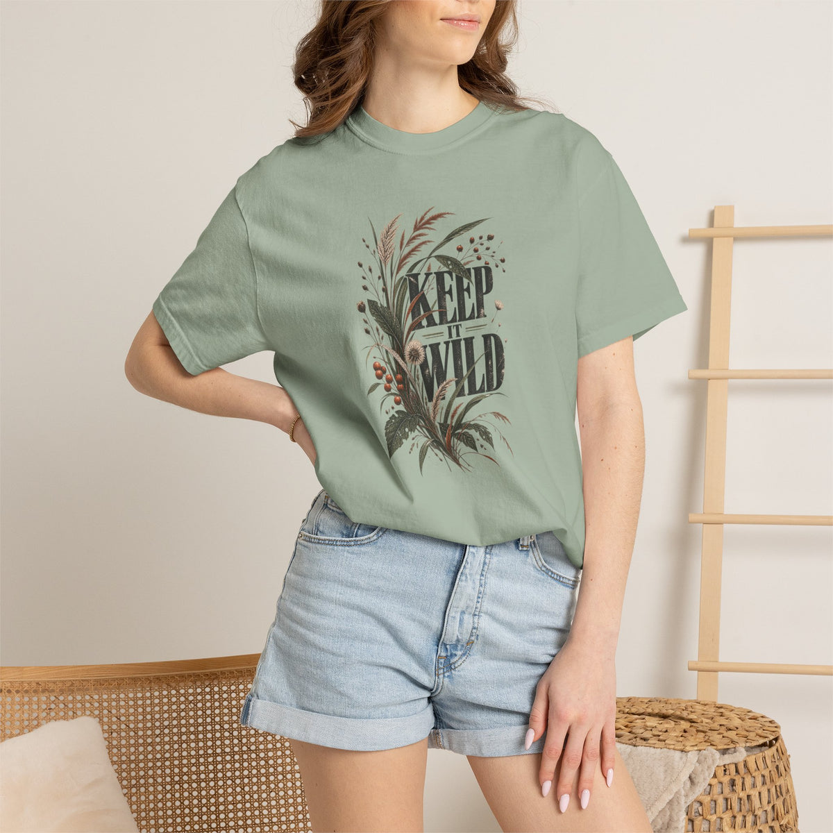 Keep It Wild | Heavyweight Graphic T-Shirt