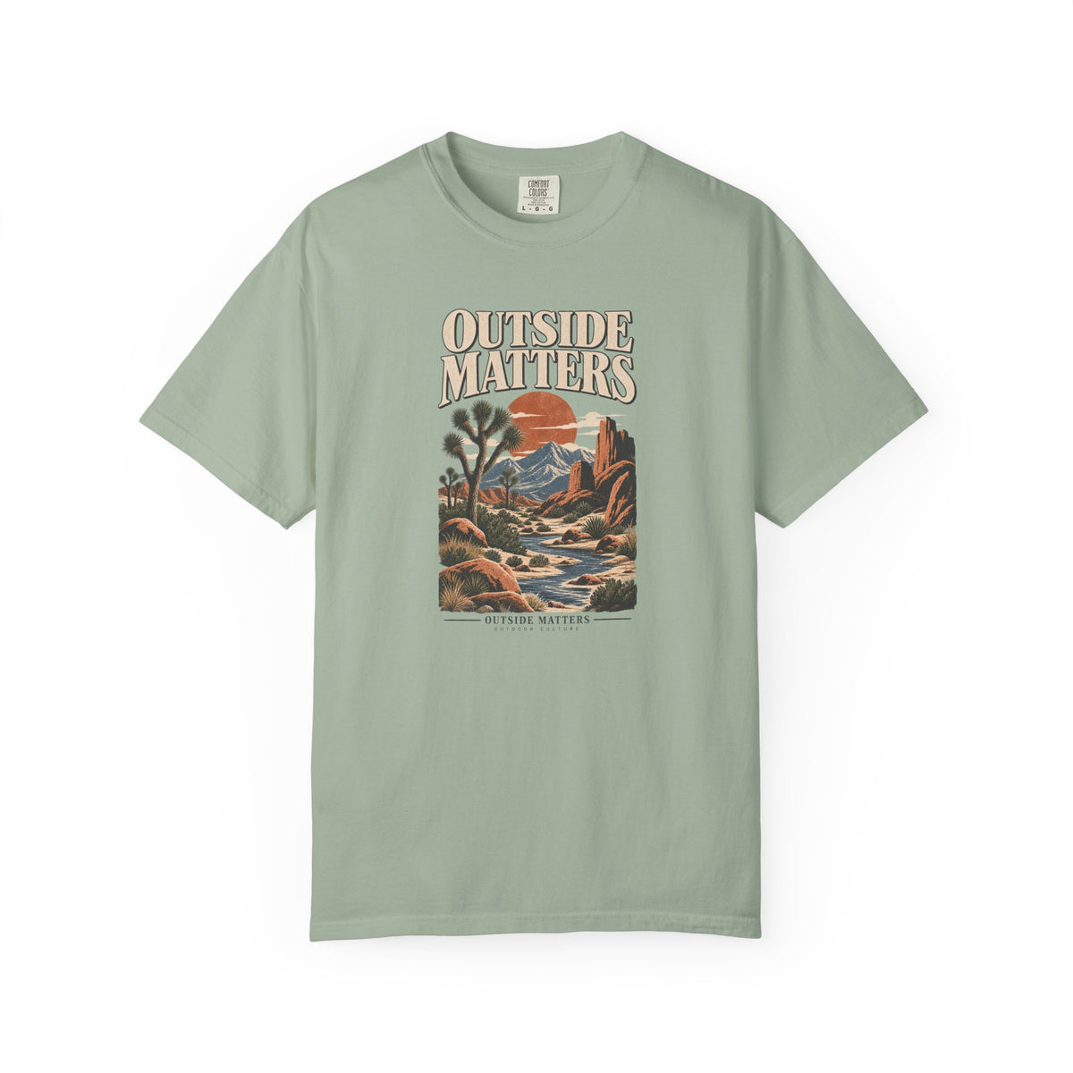 Outside Matters | Heavyweight Graphic T-Shirt