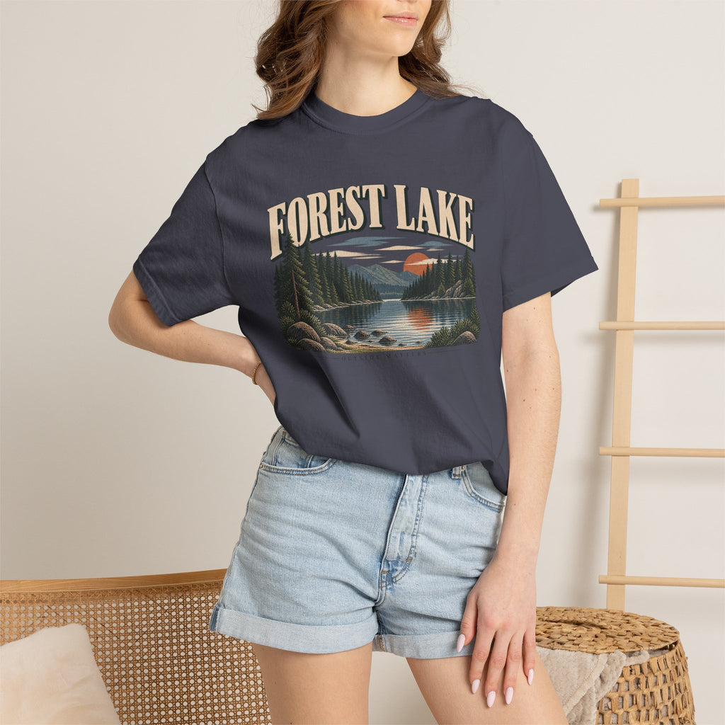Forest Lake | Heavyweight Graphic T-Shirt