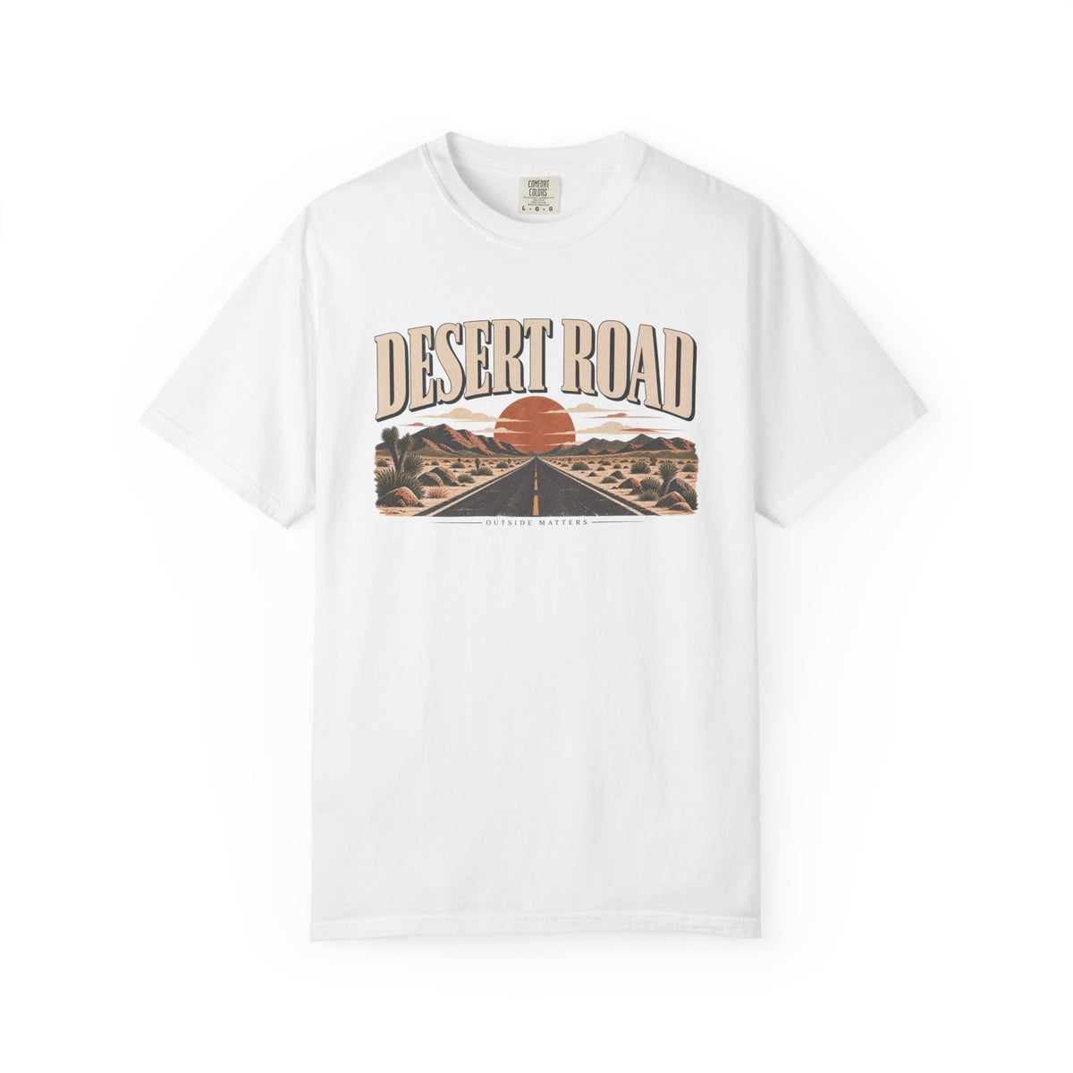 Desert Road | Heavyweight Graphic T-Shirt