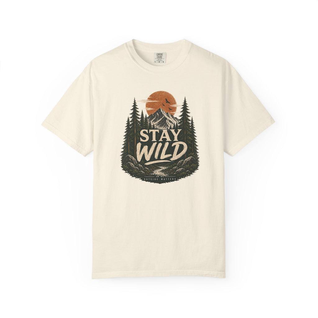 Stay Wild | Heavyweight Graphic T-Shirt