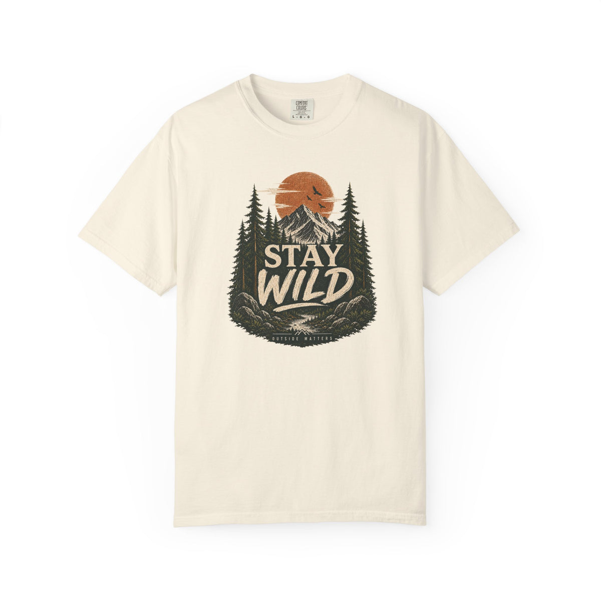 Stay Wild | Heavyweight Graphic T-Shirt