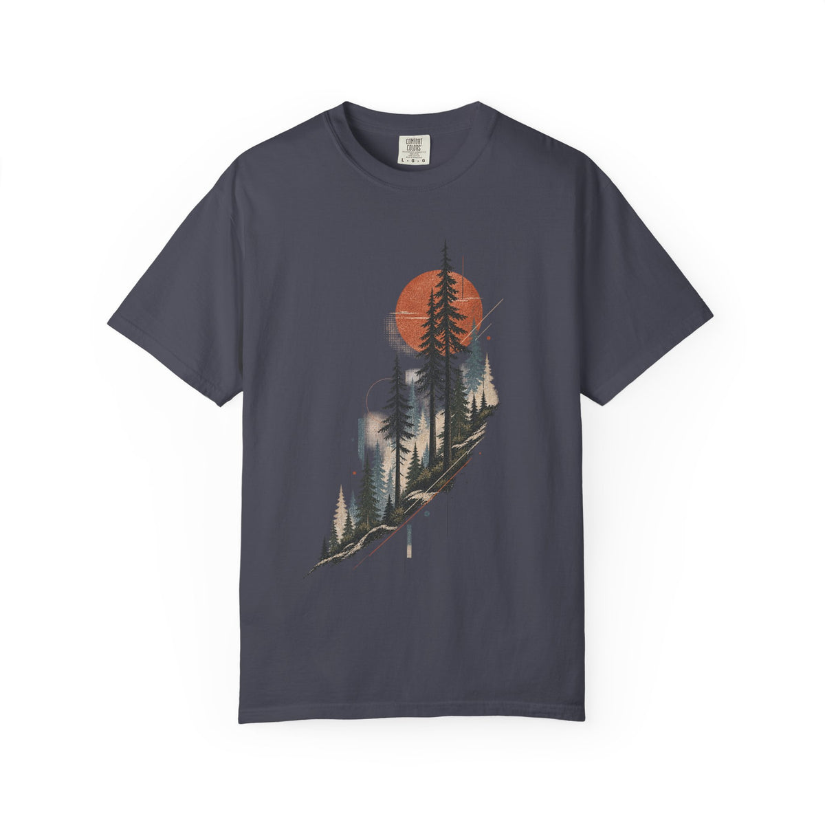 Forest Abstract | Heavyweight Graphic T-Shirt