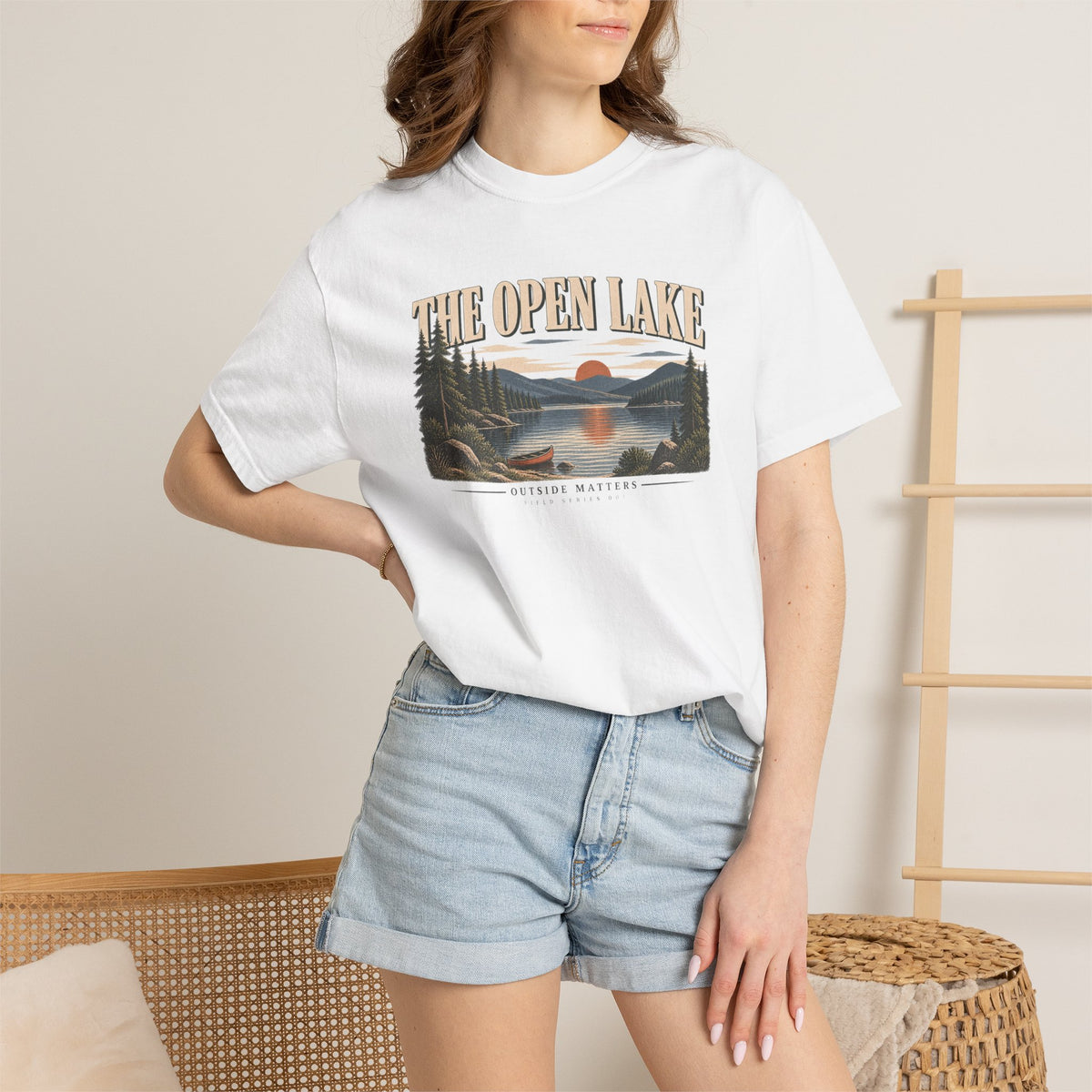 The Open Lake | Heavyweight Graphic T-Shirt