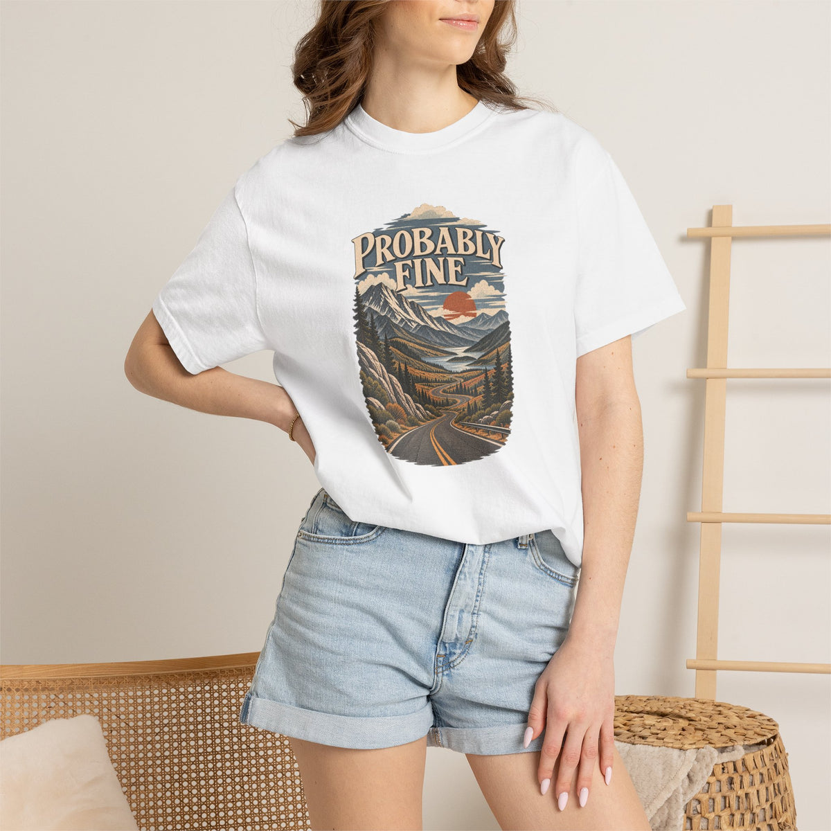 Probably Fine | Heavyweight Graphic T-Shirt